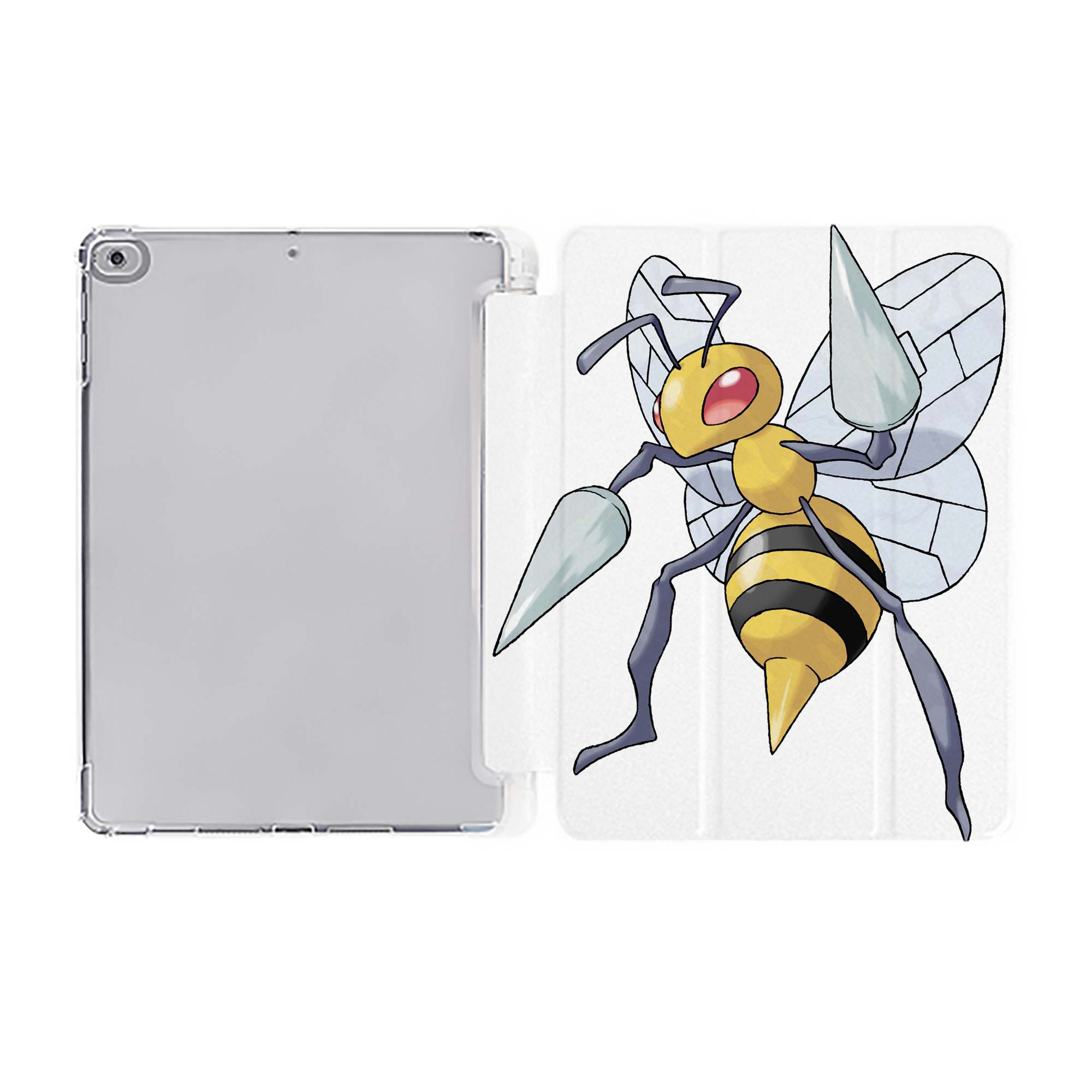 （画像用） ポケットモンスター Pokémon IPad ケース ペン収納付き 三つ折りスタンド PUレザー×シリコン 対応機種9.5/10.5/10.9インチ